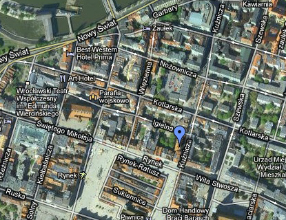 mapka apartament gemini